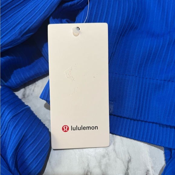 NWT Lululemon Rest Less  Blue Pullover SZ 8 - Picture 14 of 14